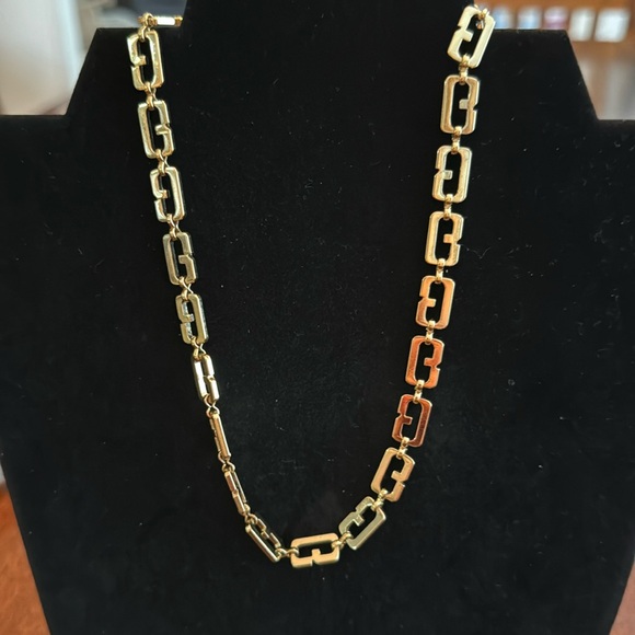 Givenchy Jewelry - Givenchy Multi Logo Choker Necklace Preloved As Is